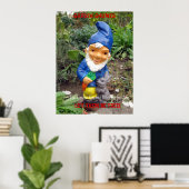 Poster Libérez les génomes du jardin (Bureau à domicile)