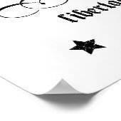 Poster Libertarien "Liberty Now, Liberty Forever" (Coin)