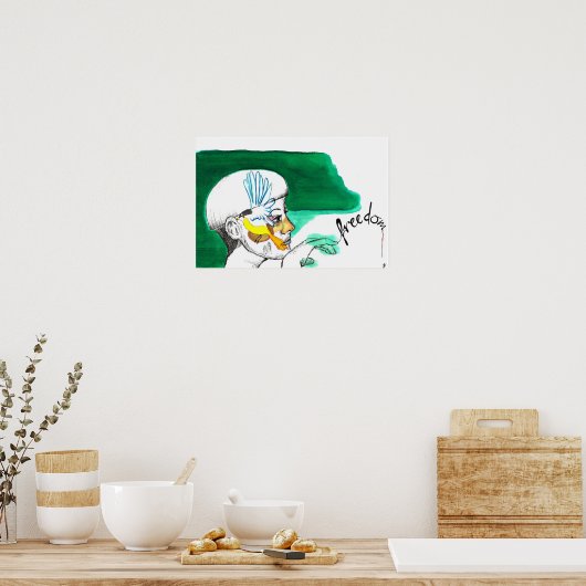 Poster "Liberté" (Cuisine)