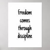 Poster Liberté (Devant)