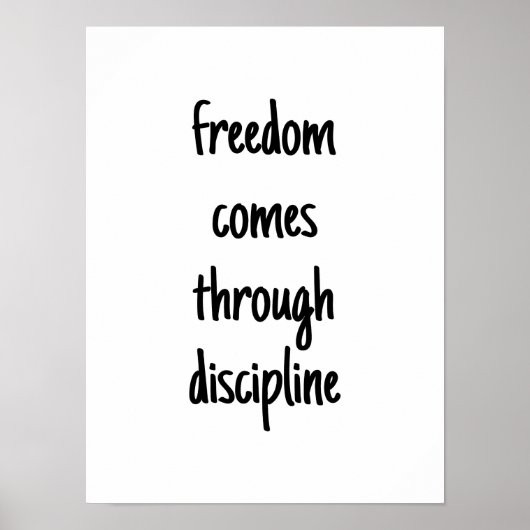 Poster Liberté (Devant)