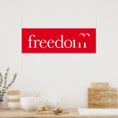Poster Liberté (Cuisine)