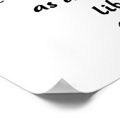 Poster Liberté (Coin)