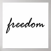 Poster Liberté (Devant)