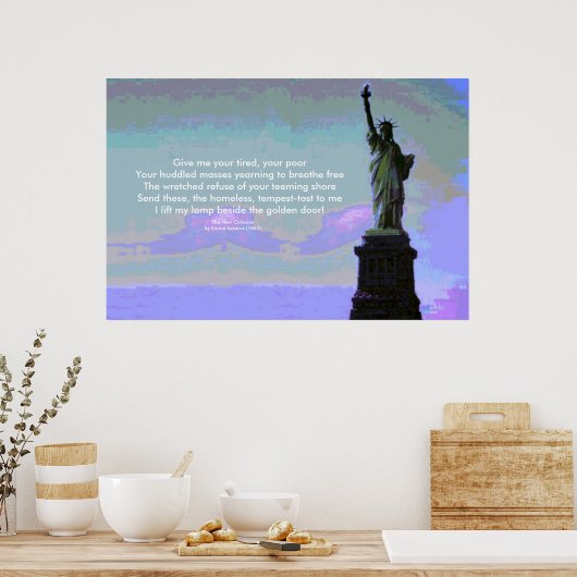 Poster Liberté (Cuisine)