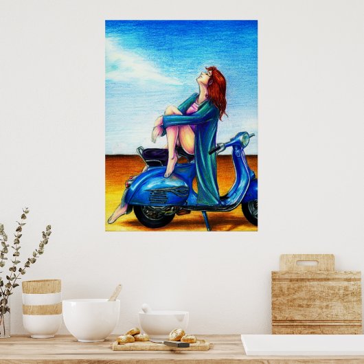 Poster Liberté (Cuisine)