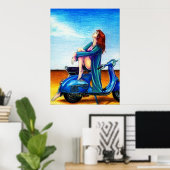 Poster Liberté (Bureau à domicile)