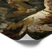 Poster Liberté À La Tête Du Peuple (Coin)