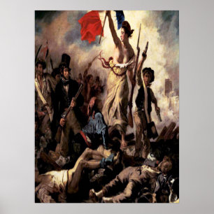 Poster 'Liberté à la tête du peuple'