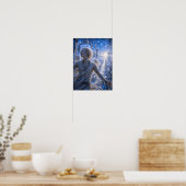 Poster Liberté / Ange / Pont de ciel sans fin (Cuisine)