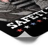 Poster Liberté d'abord sécurité troisième feux d'artifice (Coin)