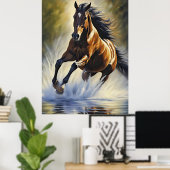 Poster Liberté dans le présent (Bureau à domicile)