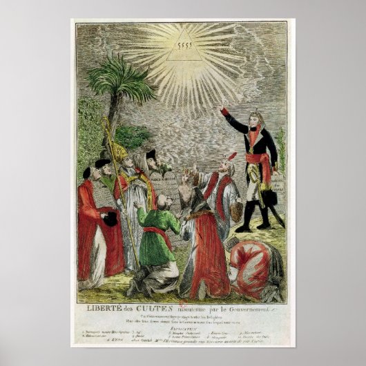 Poster Liberté de culte (Devant)