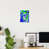 Poster Liberté de la nature (Bureau à domicile)