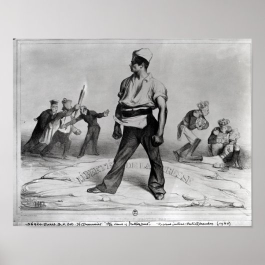 Poster Liberté de la presse (Devant)