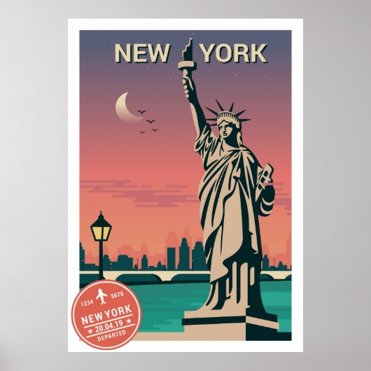 Poster Liberté de la statue (Devant)