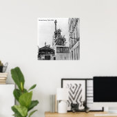 Poster Liberté de la statue Imprimer (Bureau à domicile)