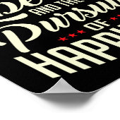 Poster Liberté De Vie Et Poursuite Du Bonheur (Coin)