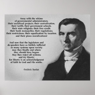 Poster Liberté d'essai de Frederic Bastiat