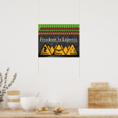 Poster Liberté d'Express (Cuisine)