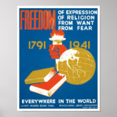 Poster Liberté d'expression (Devant)