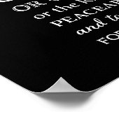 Poster Liberté d'expression Déclaration des droits Texte (Coin)