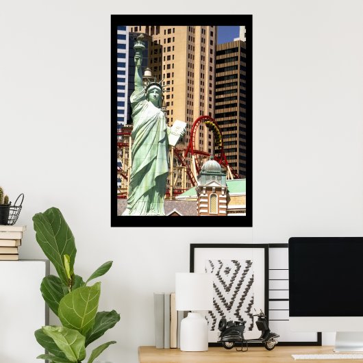 Poster Liberté et boucle (Bureau à domicile)