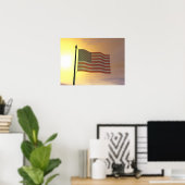 Poster Liberté et justice (Bureau à domicile)