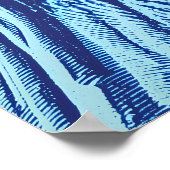 Poster Liberté n'est pas libre Retro Pop Statue de la Lib (Coin)