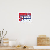 Poster Liberté pour Cuba (Cuisine)