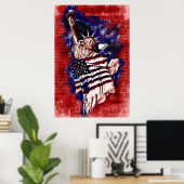 Poster Liberté Pour Tous (Bureau à domicile)