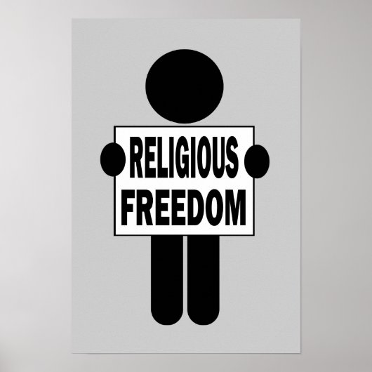Poster Liberté religieuse (Devant)