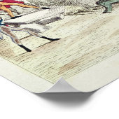 Poster Liberté renversant la statue du Grand (Coin)