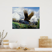 Poster "Liberté" Toile UV (Cuisine)