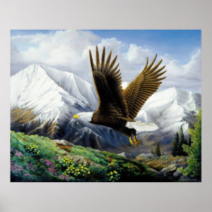Poster "Liberté" Toile UV