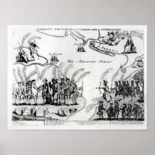 Poster Liberté triomphante, ou la chute