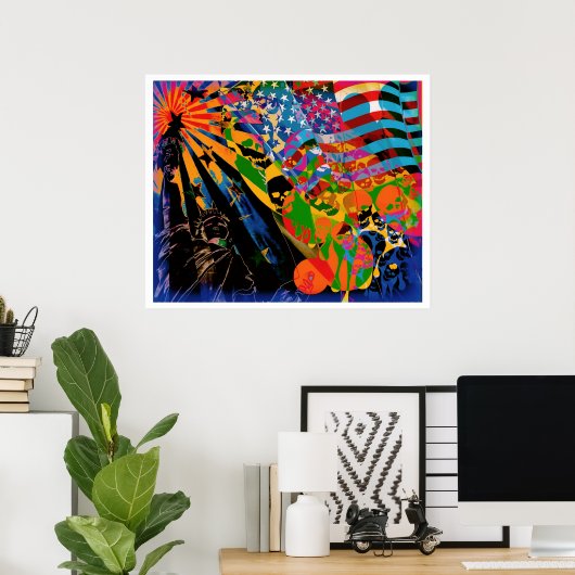 Poster Liberté volée (Bureau à domicile)