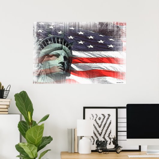 Poster Liberty (Bureau à domicile)