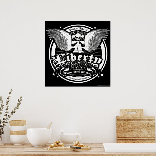Poster Liberty (Cuisine)