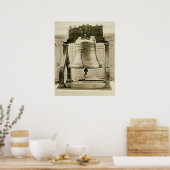 Poster Liberty Bell à Independence Hall 1901 (Cuisine)