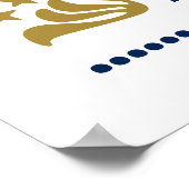 Poster Liberty Bell Philadelphia Pennsylvania Stripes (Coin)