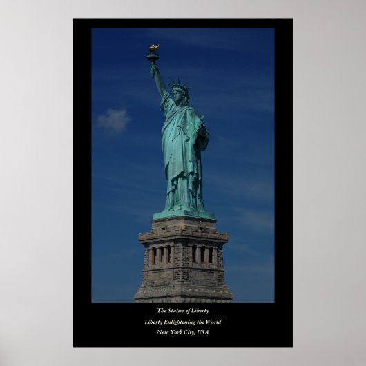 Poster Liberty Enlightening the World - Statue de la Libe (Devant)