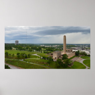Poster Liberty Memorial & BMA Building, Kansas City, MO