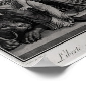 Poster Liberty, striking down Ignorance and Fantacism (Coin)