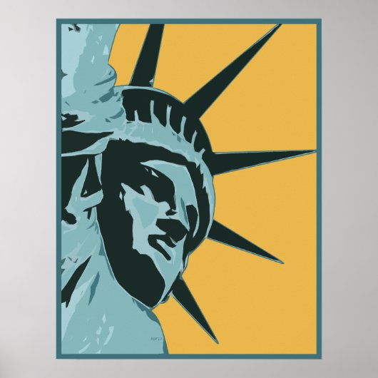 Poster Liberty USA (Devant)