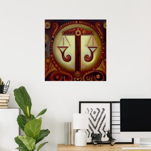 Poster Libra 1 (Bureau à domicile)