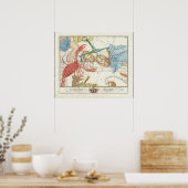 Poster Libra, cancer et étoiles voisines (Cuisine)