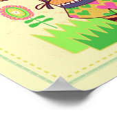 Poster Libra Cat Zodiac Nursery Imprimer (Coin)