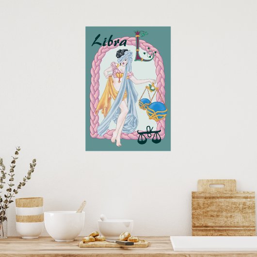 Poster Libra celtique (Cuisine)