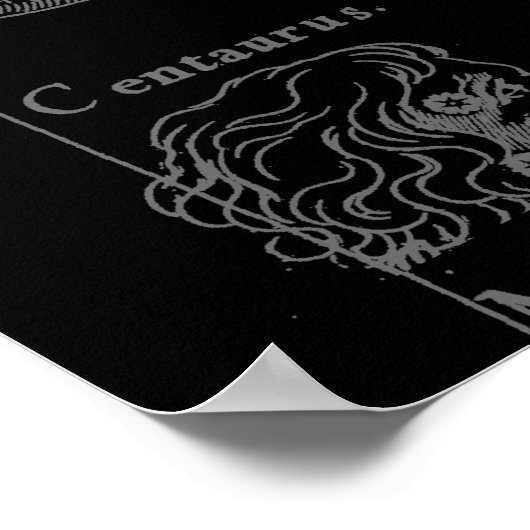 Poster Libra Constellation Map Hevelius 1690 sept oct. (Coin)